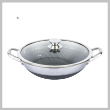 Cheffinger ultra rozsdamentes acél serpenyő CF-PW32 edény