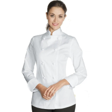 Chefs.hu Női szakácskabát, cukrászkabát - hosszú ujjú