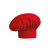 Chefs Szakácssapka - piros