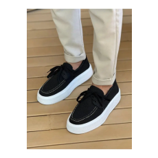 Chekich 2602.01 férfi loafer cipő fekete