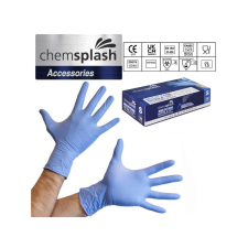 Chemsplash egyszerhasználatos púdermentes nitril kesztyű (100db) védőkesztyű