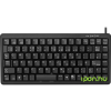 Cherry Compact-Keyboard G84-4100 USB/PS2 Skandináv fekete