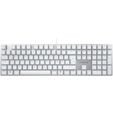 Cherry KC 200 MX billentyűzet USB QWERTZ Német Ezüst, Fehér (G80-3950LIBDE-1) billentyűzet