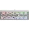 Cherry MX 2.0S RGB billentyűzet USB QWERTZ Német Fehér (G80-3821LXADE-0)