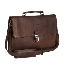 CHESTERFIELD BREN barna keskeny kis aktatáska 12" C40-1026-01 számítógéptáska