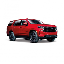 Chevrolet Tahoe 2021 piros autómodell 1/26 autópálya és játékautó