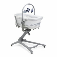Chicco Baby Hug Pro 5in1 bölcső, pihenőszék, etetőszék, szék - White Cream pihenőszék, bébifotel