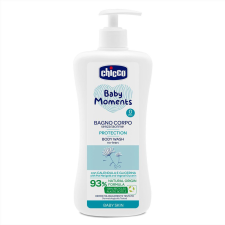  CHICCO Baby Moments Protection testápoló sampon adagolóval 93% természetes összetevőkkel 750 ml testápoló