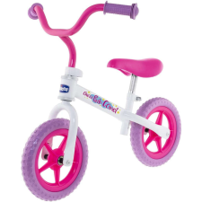 Chicco Balance Bike Futóbicikli 10&quot; #rózsaszín-fehér lábbal hajtható járgány