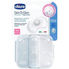 Chicco bimbóvédő skintoskin szilikon 2 db, M/L kismama párna
