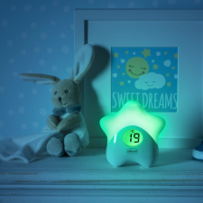 Chicco Csillag éjszakai fény szobahőmérővel USB-kábellel éjjeli fény