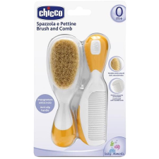Chicco fésű és kefe - narancssárga fésű