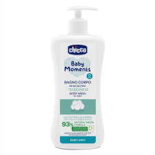 Chicco Fürdető Tenderness 500 ml - könnymentes gyapotkivonattal és növényi glicerinnel babafürdető, babasampon