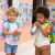 Chicco Kids Pop-Up 350ml szívószálas kulacs 2év+ Kék
