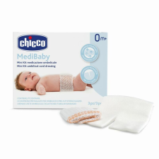 Chicco Köldökvédő szett Mini Kit 3-3 db köldökcsonkra gyógyászati segédeszköz