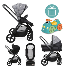 CHICCO Kombinált babakocsi Mysa 3in1 Charming Grey + Chicco All around INGYENES babakocsi