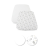 Chicco Lepedő a Next2Me Forever babaágyhoz 2 db Grey sheep