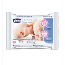 Chicco Melltörlőkendő szoptatás előtt és után - 16 db E-vitaminnal, Glicerinnel és prebiotikus Biolin®-nal törlőkendő