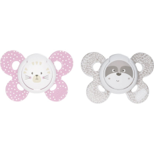Chicco Physio Comfort 0-6m cumi Girl-Dots/Raccoon 2 db cumi