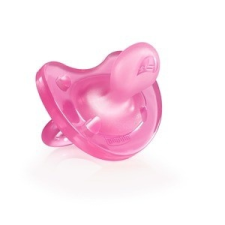 Chicco Physio Soft szilikon altatócumi 12/16-36 hó rózsaszín cumi