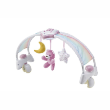 Chicco Rainbow Sky kiságy játékhíd és éjszakai fényelemes - Pink bébijáték kiságyra