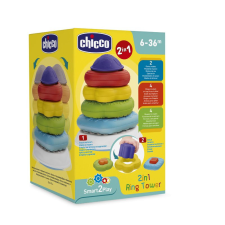 Chicco Smart2Play Gyűrűs építőtorony kézkoordinációs játék egyéb bébijáték