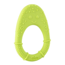 CHICCO Szilikon rágóka Super Soft Avokádó 2h+ csörgő
