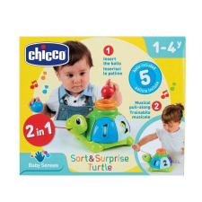 Chicco Teknősbéka és meglepetés golyók 2in1 Turtle Sort&amp;Surprise készségfejlesztő