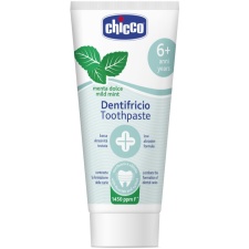 Chicco Toothpaste Mild Mint fogkrém gyermekeknek fluoriddal 6 y+ 50 ml fogkrém