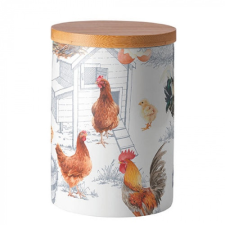 Chicken Farm porcelán konyhai tároló 13,5x10cm papírárú, csomagoló és tárolóeszköz