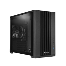 Chieftec BX-10B-OP táp nélküli ablakos mATX ház fekete (BX-10B-OP) számítógép ház