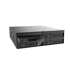Chieftec CMR-425 5.25" HDD/SSD keret (4x2.5" port) asztali számítógép kellék