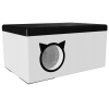 CHILL Basic hőszigetelt Macskaház felnyitható tetővel - fekete-fehér