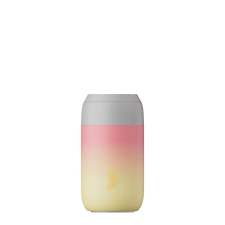 Chilly's Series 2 340ml Termosz - Rózsaszín/Sárga termosz
