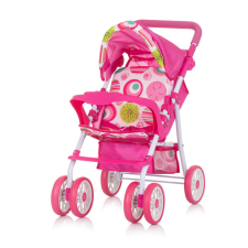 Chipolino Dolly játék babakocsi - Multicolor játék babakocsi