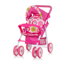 Chipolino Dolly játék babakocsi - Multicolor játék babakocsi