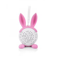 Chipolino hordozható altató Nyuszi - pink bébiplüss