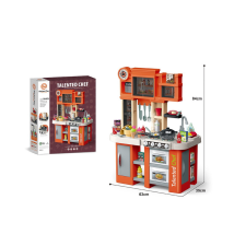  Chipolino Játékkonyha fényekkel - csaptelep vízzel, forralással kreatív és készségfejlesztő