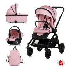 Chipolino Magnum 3az1-ben multifunkciós babakocsi - Pink marshmallow babakocsi