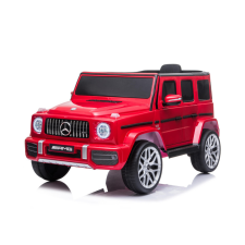 Chipolino Mercedes AMG G63 elektromos autó - red leather elektromos járgány