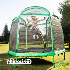  Chipolino Party Trambulin 215 cm - green trambulin szett
