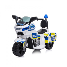  Chipolino POLICE elektromos motor - white lábbal hajtható járgány