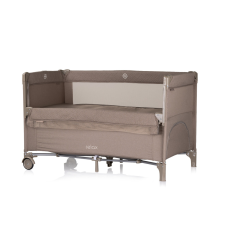 Chipolino Relax multifunkciós utazóágy - Tiramisu Linen utazóágy