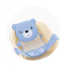 Chipolino Teddy babatartó kádba háló - blue bababiztonság