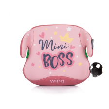 Chipolino Wing autósülés Cm 125-150cm - Pink Mini Boss gyerekülés