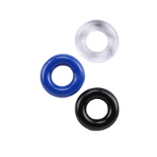 Chisa Novelties Donut Rings-Assorted 3 Pack péniszgyűrű