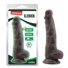 Chisa Novelties Fashion Dude 8.5 Inch Cock Brown Dildó műpénisz, dildó