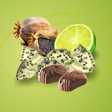  Chocofive Mákos-limeos szaloncukor 5 kg csokoládé és édesség