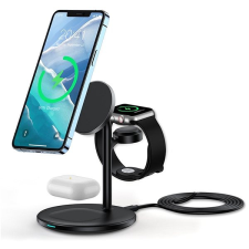 CHOETECH 3 in 1 Holder Magnetic Wireless Charger for Iphone 12/13 series (include Apple watch charge okosóra kellék