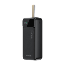 CHOETECH B730 Powerbank USB-A + USB-C / 30000mAh 22.5W - Fekete (B730) power bank